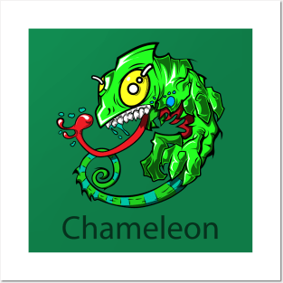 Chameleon Posters and Art